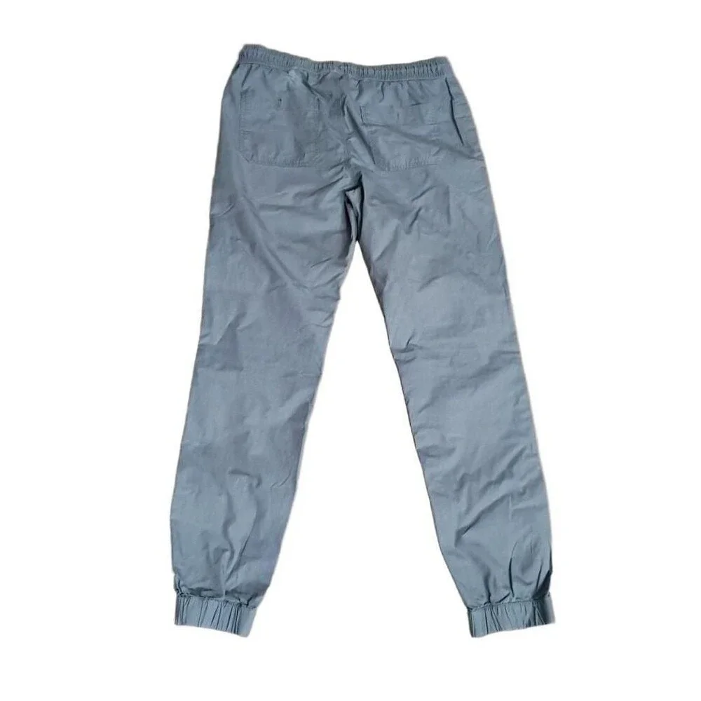 Banana Republic Aiden Pant Gray Drawstring Jogger Pants Size 31x32